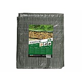 Bradas plachta s oky kašírovaná modrá 60g/m2 3x7m