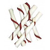 Magnum Rawhide roll stick BROWN/WHITE 12,5cm 